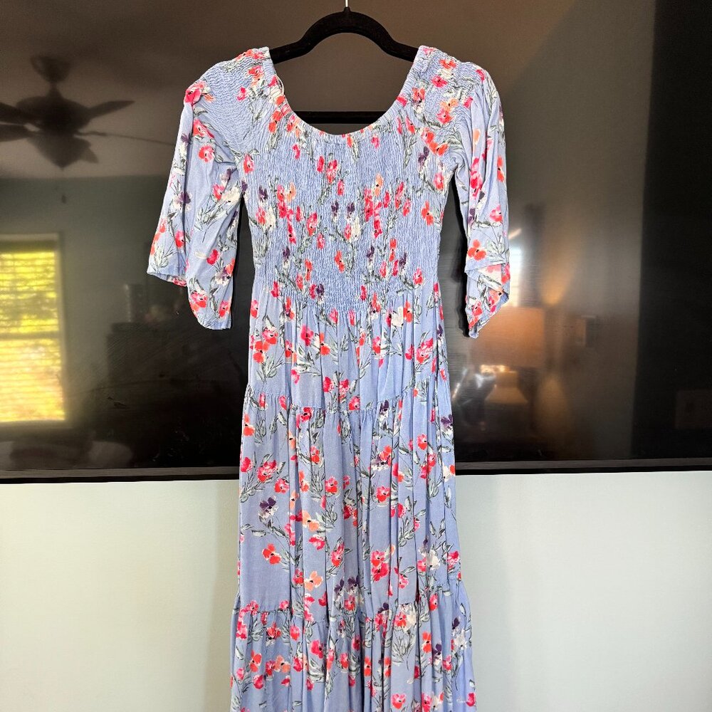 Floral maxi dress